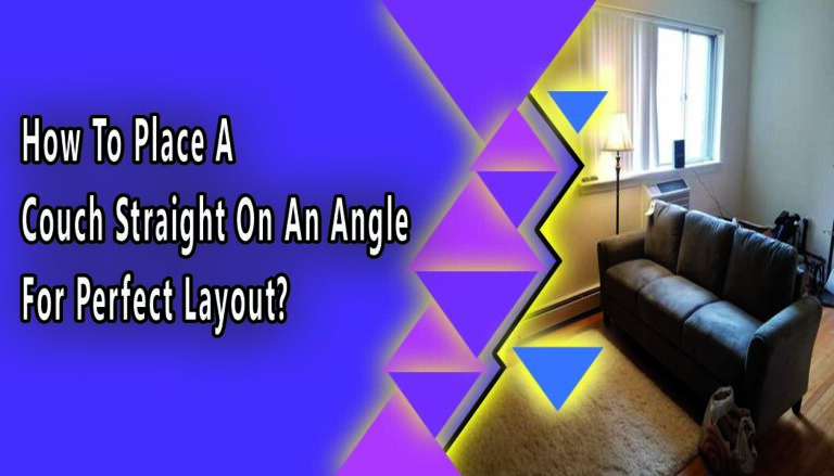 Couch Straight on an Angle