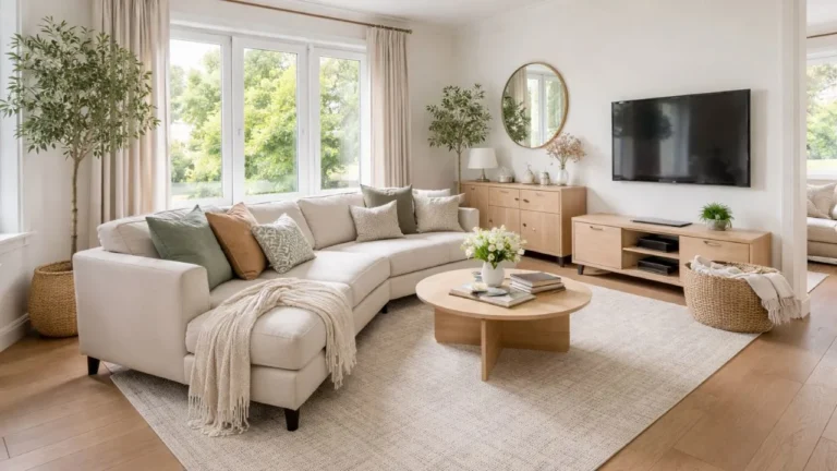 Couch Straight on an Angle Make Your Room Look Bigger