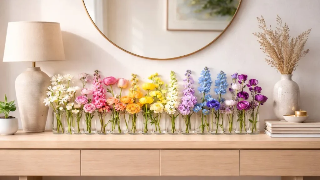 Why Flowers in a Line Are Popular in Modern Design