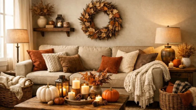 Autumn Home Decorating Ideas Cozy Fall Decor Tips for Home