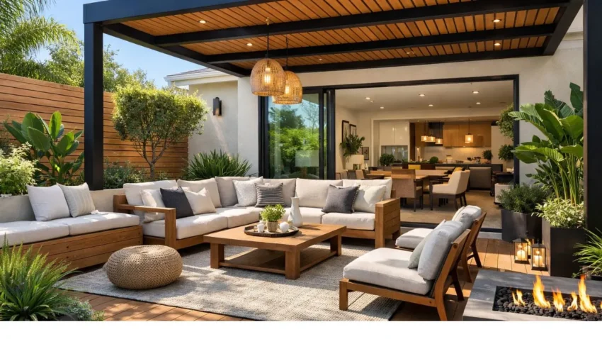 How to Design Outdoor Living Spaces