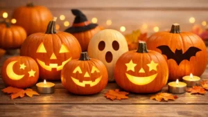 Simple Halloween Pumpkin Carving