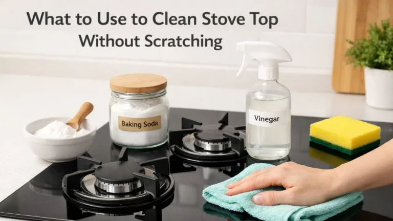What to Use to Clean Stove Top Without Scratching