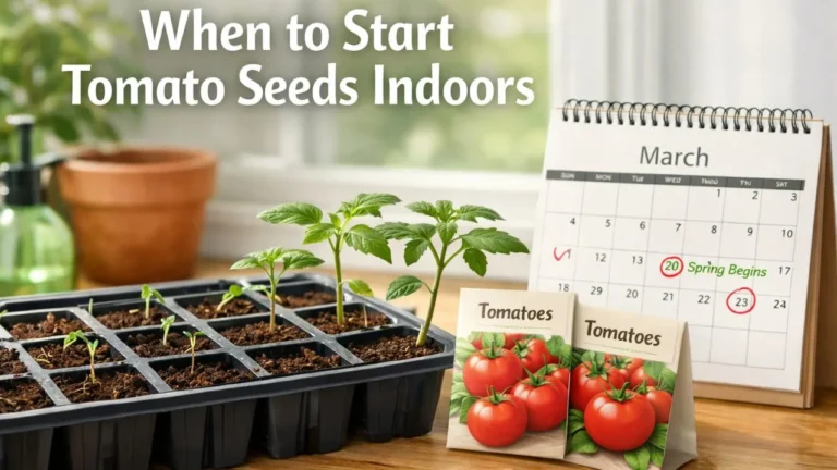 When to Start Tomato Seeds Indoors