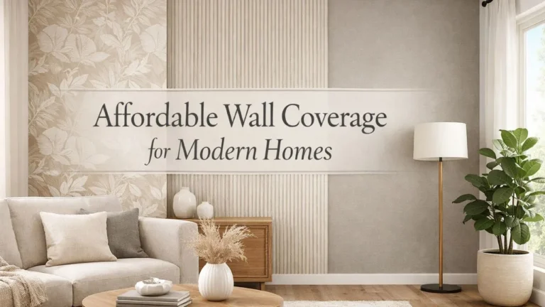 Affordable Wall Coverage for Modern Homes