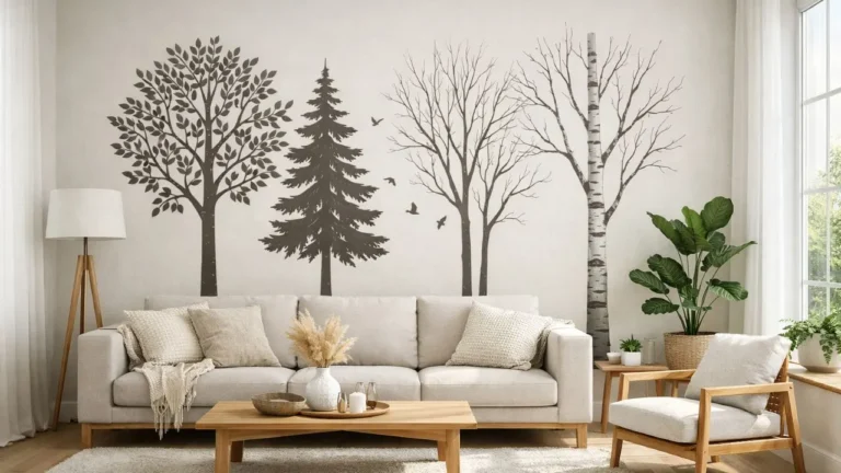 Best Tree Wall Art Decals for Modern Interiors