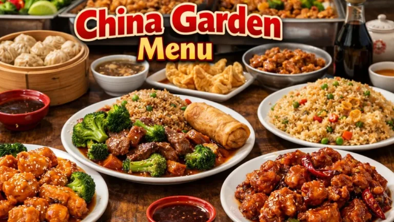 China Garden Menu Prices, Dishes, and Dining Insights
