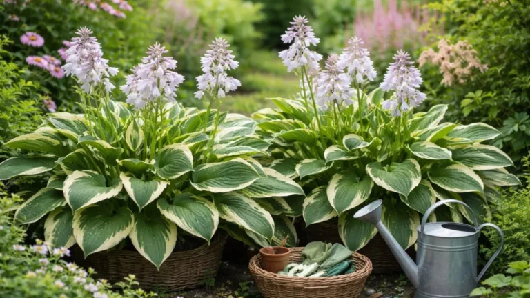 Flowers on Hostas Bloom Scapes, Care, and When to Cut