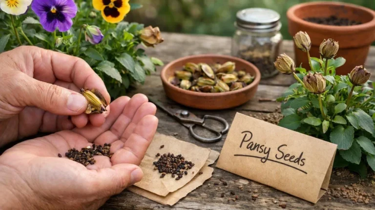 Harvesting Pansy Seeds From Plants