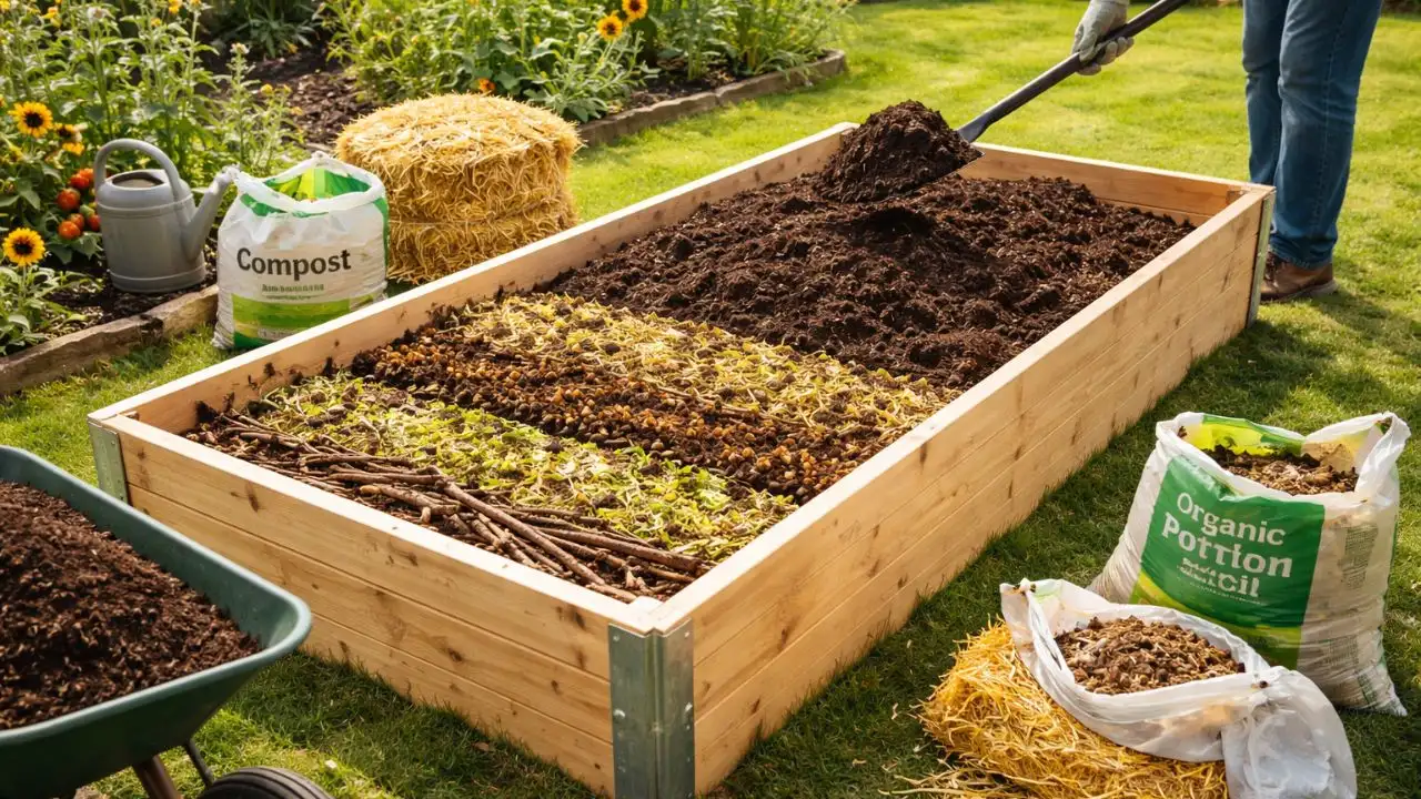 How to Fill a Raised Garden Bed for Healthy Soil - Renoovate