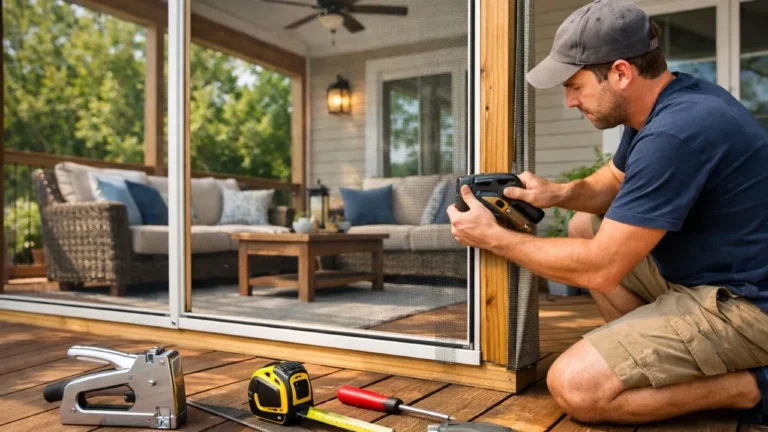 How to Screen in a Porch