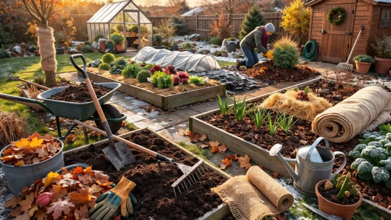 How to Winterize Garden for Healthy Spring Growth
