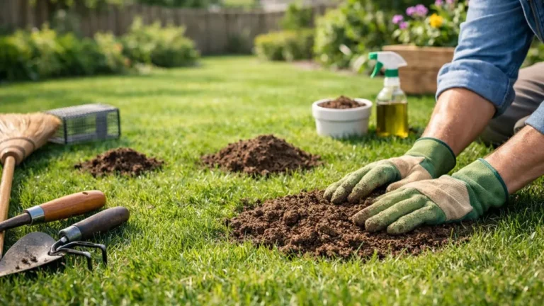 How to get Rid of moles in Your Lawn