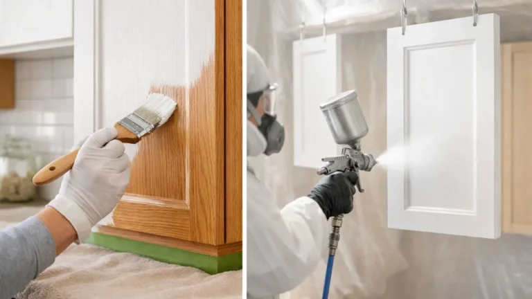 Should You Paint or Spray Cabinets Best Guide for Your Kitchen