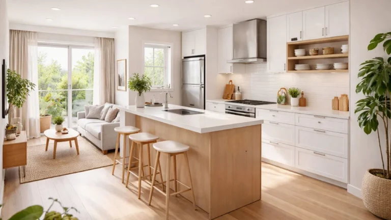 Small Space Open Kitchen Design That Feels Bigger