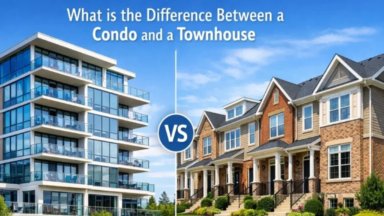 What is the Difference Between a Condo and a Townhouse
