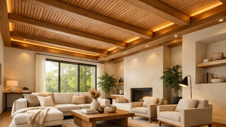 Wooden Ceiling Ideas for a Warm, Modern Home