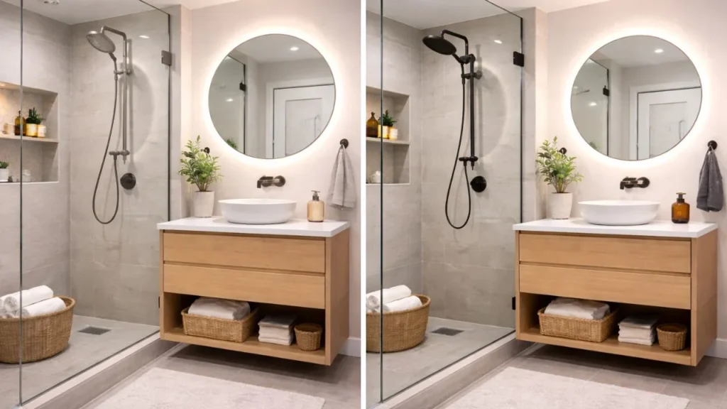 Color and Tile Ideas for Small Bathroom Remodels