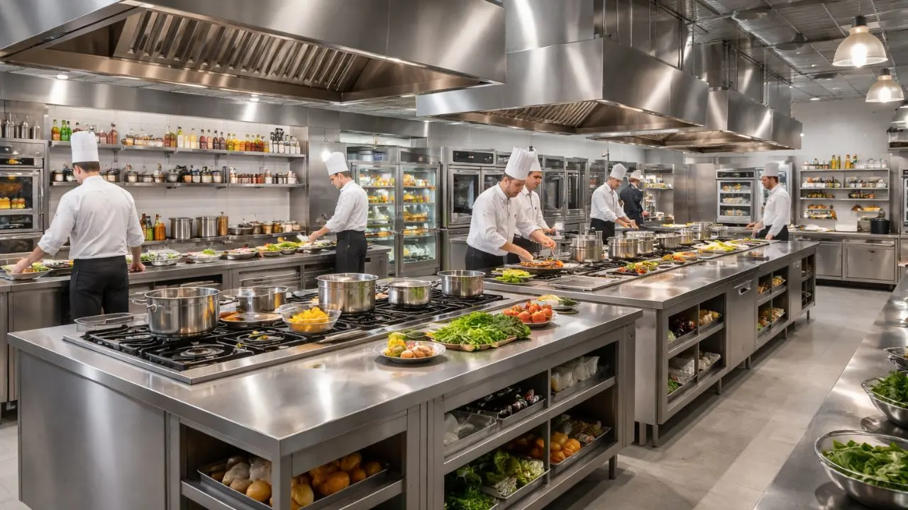 Commercial Kitchen Design: Layout Ideas & Expert Tips - Renoovate