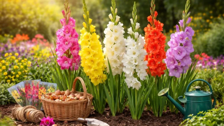 Gladiolus Flower Meaning, Care, and Growing Guide