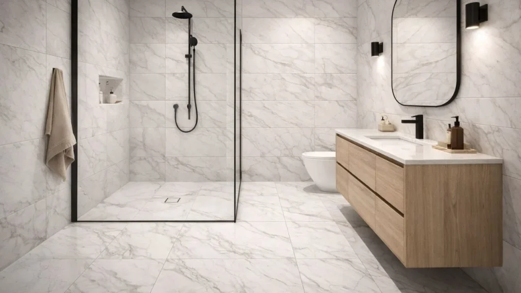 Large Format Tiles for Visual Expansion