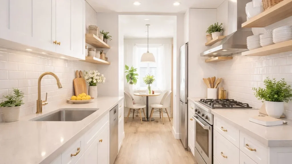 Light Colors That Make Small Kitchens Look Bigger