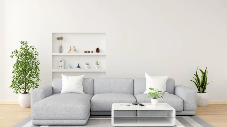 Modern White Living Room Decor for Tiny Spaces