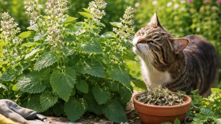 Nepeta Cataria Catnip Plant Care, Uses, and Growing Tips