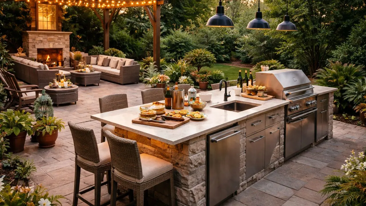 Outdoor Kitchen Design Ideas to Transform Your Backyard - Renoovate