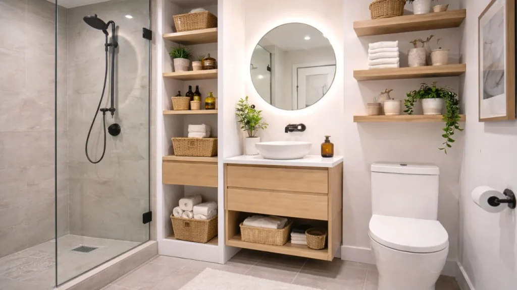 Remodeling Bathroom Ideas for Small Bathrooms That Improve Storage