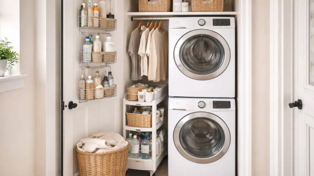 Small Laundry Room Organization Ideas That Save Space