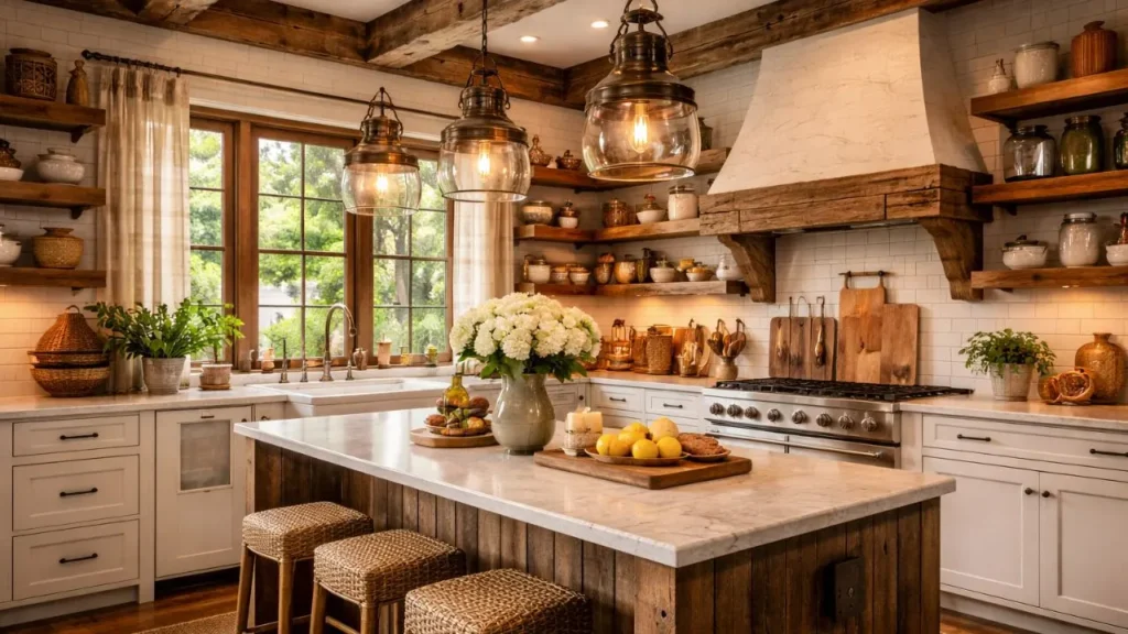 Western Farmhouse Kitchen Design