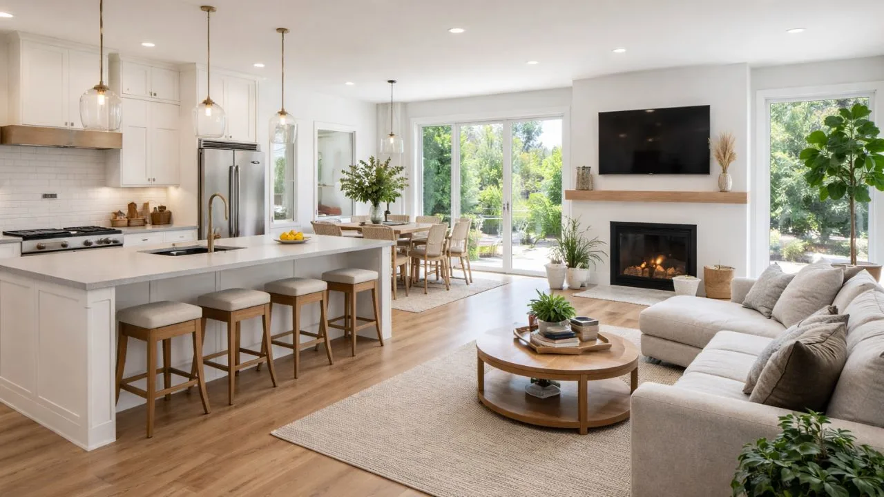 What Are Open Concept Kitchen Living Room Floor Plans - Renoovate