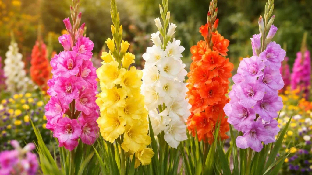 What Does a Gladiolus Flower Look Like