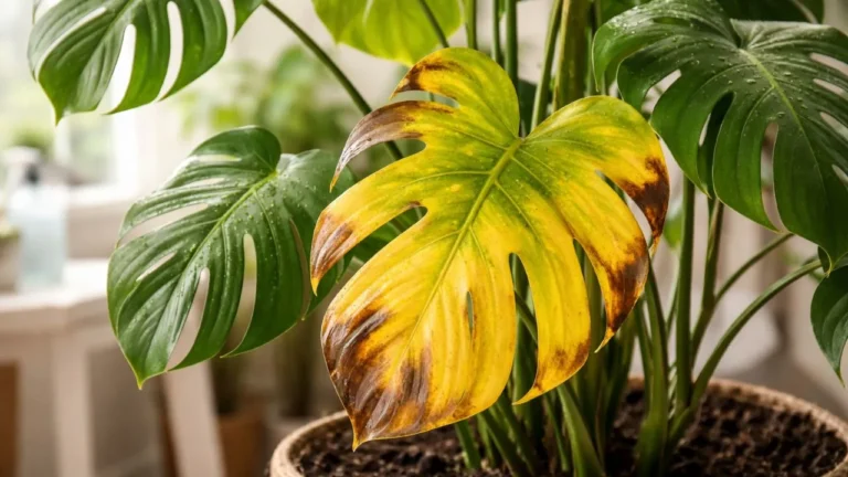 Why are my Monstera Leaves Turning Yellow