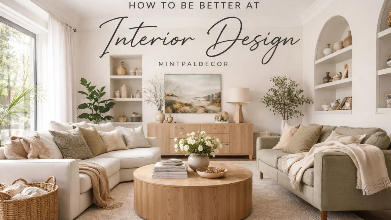 How to be Better at Interior Design Mintpaldecor - Renoovate
