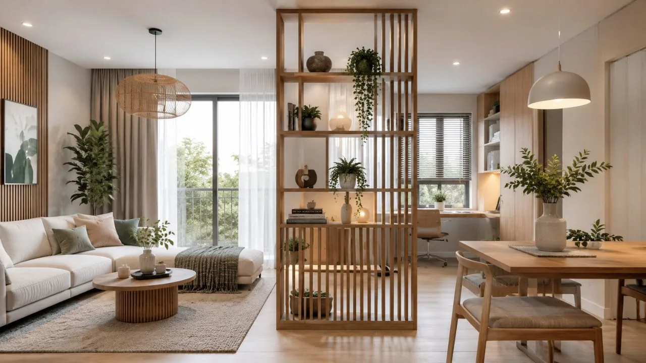 Room Divider Ideas for Small Homes That Feel More Open Now - Renoovate