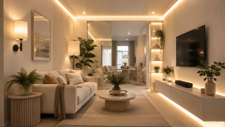 Ambient Lighting Ideas That Make Small Rooms Feel Bigger