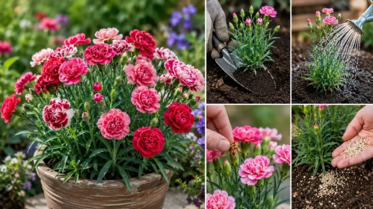 Carnation Flowers Care Tips for Long-Lasting Garden Blooms