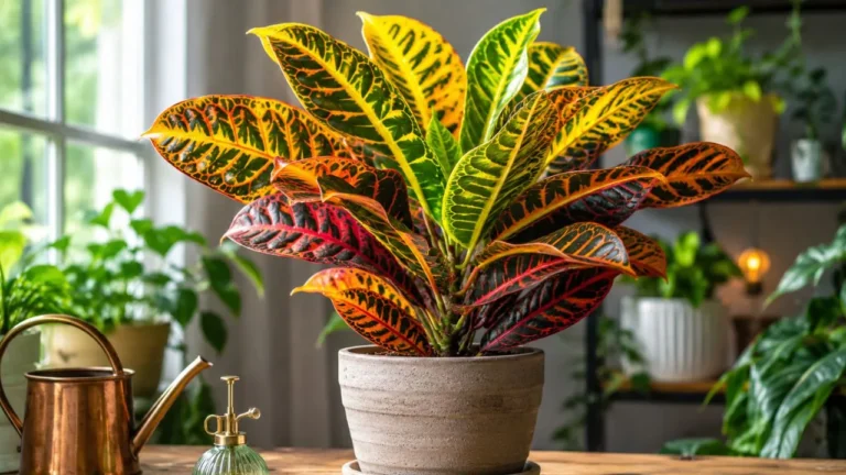 Croton Petra Plant Care Tips for Brighter Leaf Colors