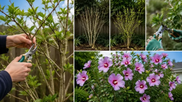 Hibiscus Syriacus Pruning Guide for Healthier Growth