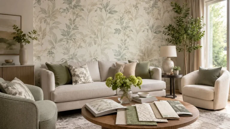 How to Choose Wallpaper Patterns for a Living Room