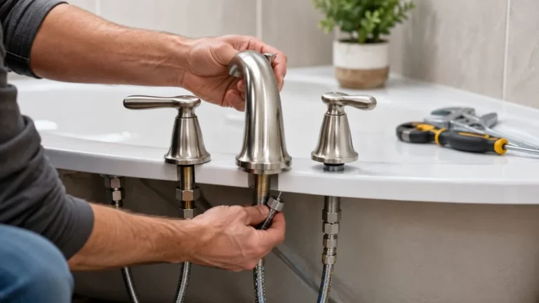 How to Install Bathtub Faucet