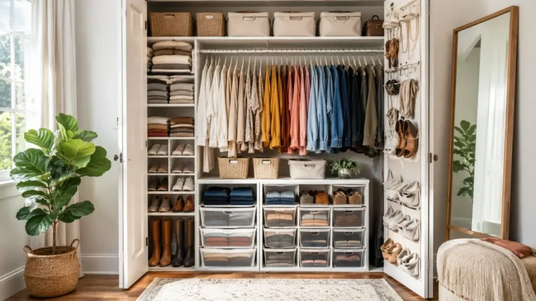 How to Organize a Small Closet Fast