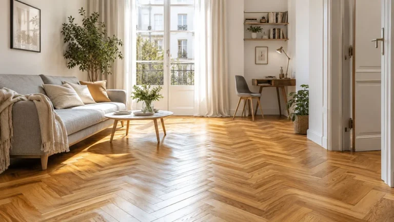 Parquet Wood Flooring Ideas to Make Small Rooms Shine
