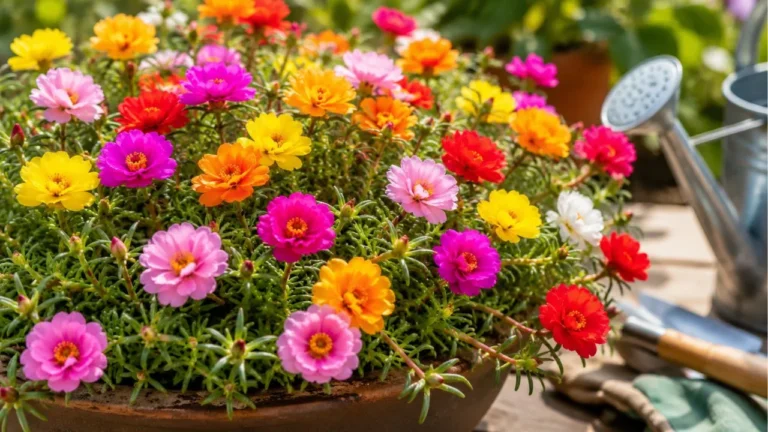 Portulaca Flower Care Tips for Bright Blooms All Summer