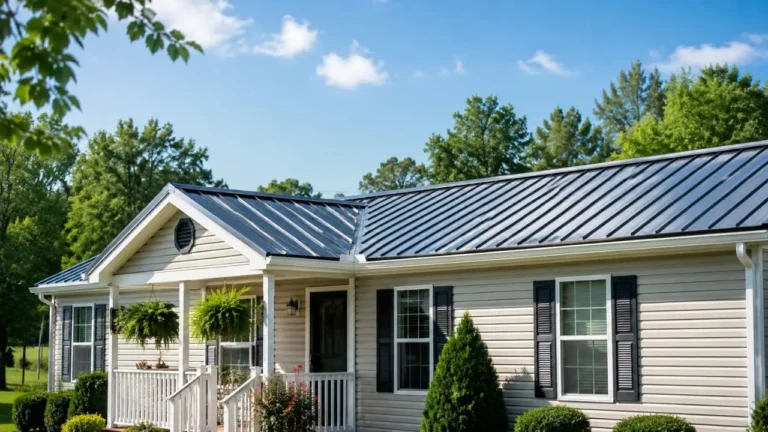 Steel Roofs for Mobile Homes How to Choose the Right One