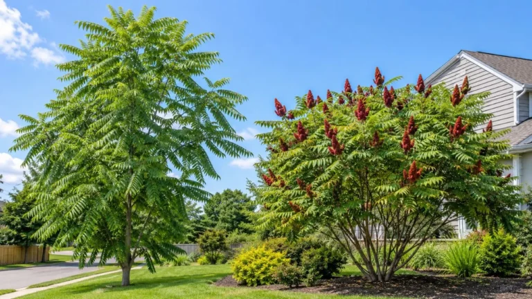Tree of Heaven vs Sumac Key Differences Homeowners Need