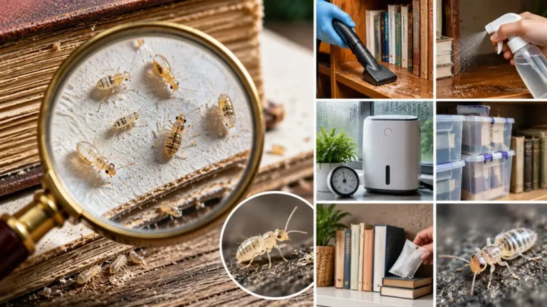 What Are Booklice 5 Ways to Get Rid of Them