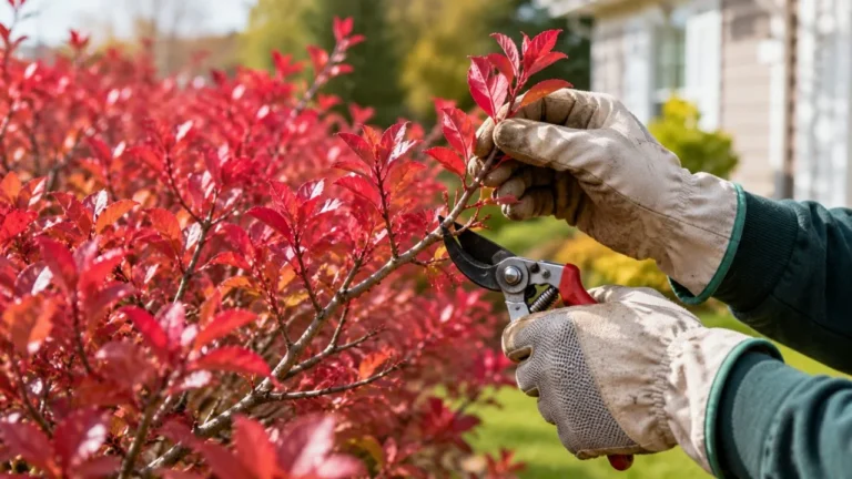 When to Prune Burning Bush Without Damaging It